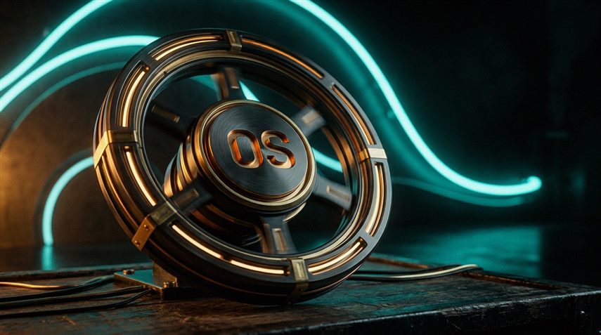 Player at desktop engaging with gaming interface